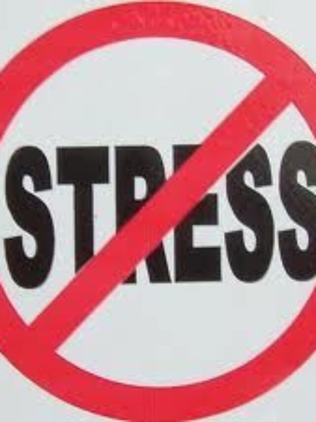 Stress Can Kill us.